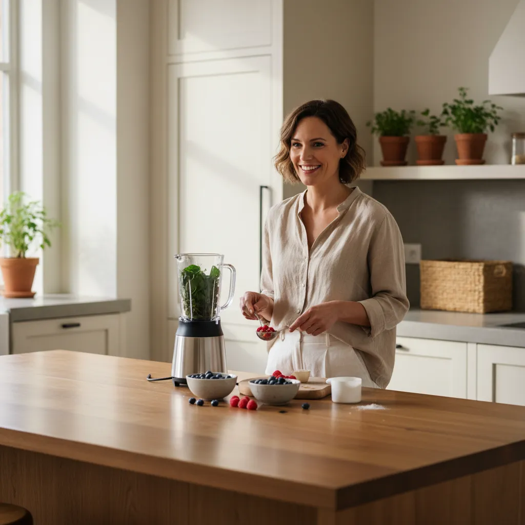 Woman walking outdoors in activewear, representing healthy weight loss lifestyle