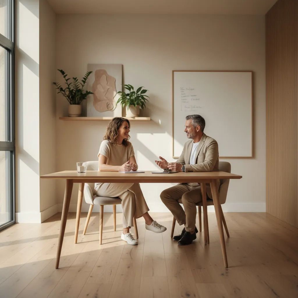 Patient in a consultation about semaglutide weight loss treatment at Allen Medical Aesthetics