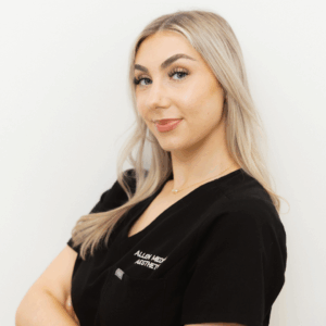 Sophie Whittman, licensed aesthetician at Allen Medical Aesthetics